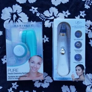 Facial Care Bundle Electric Exfoliator And Blackhead Extractor